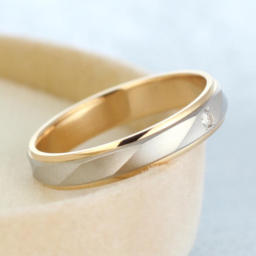 結婚指輪 マリッジリング 結婚指輪 ペアリング プラチナ 安い ゴールド ダイヤモンド 名入れ 文字入れ 刻印 オーダー爆買の画像