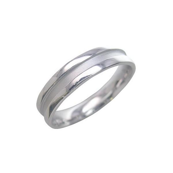 K18ホワイトゴールド 結婚指輪 マリッジリング ペアリング オーダー