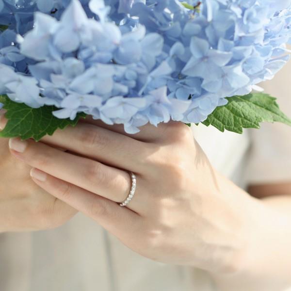 ダイヤ エタニティ 0.3カラット プラチナ900 ダイヤモンド 指輪 リング スイート エタニティ 結婚 婚約指輪 安い 10周年記念 オーダー爆買の画像