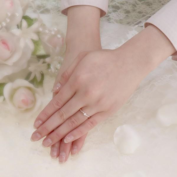 ダイヤモンド リング 婚約指輪 安い プラチナ 18金 エンゲージリング 