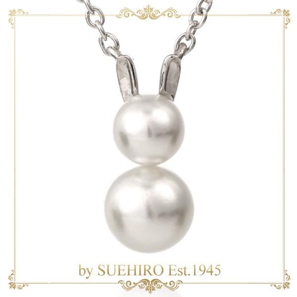 チャンピオン ネックレス 兎 ウサギ うさぎ ホワイトゴールド アコヤ真珠 モチーフネックレス 今だけ代引手数料無料 在庫有 Www Skylanceronline Com