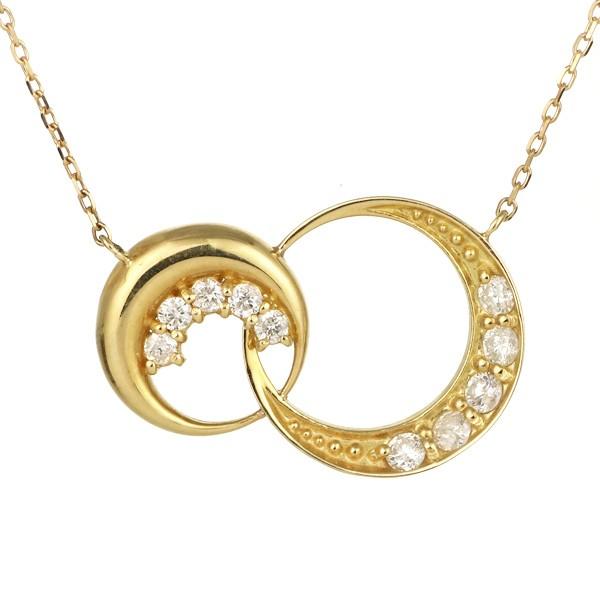 ネックレス ダイヤモンド スイート エタニティ 10個のダイヤモンド 結婚10周年 18金 オーダー