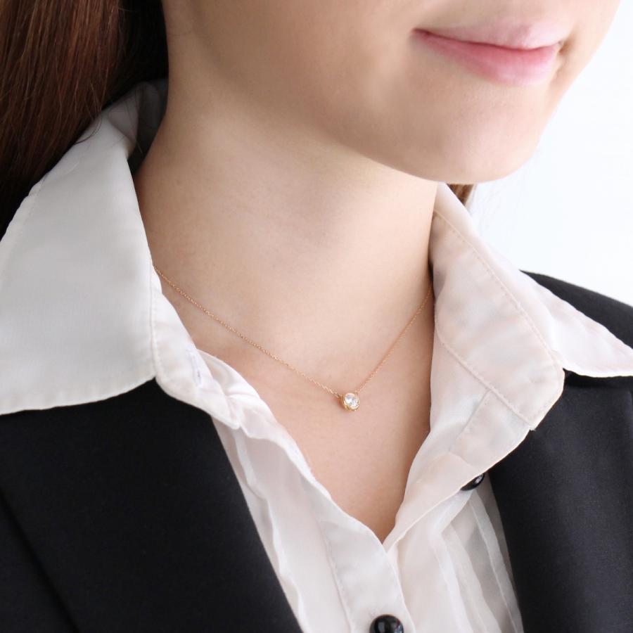 SWAROVSKI（スワロフスキー） シルバー ネックレス ピンクゴールド