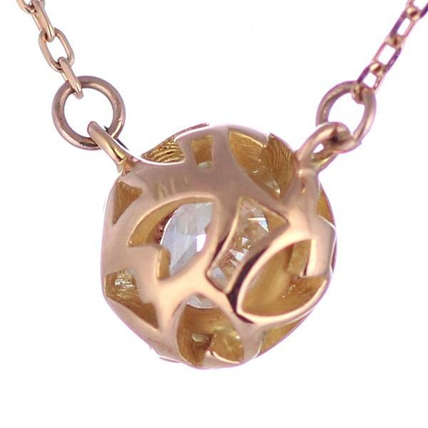 最終値下げ　美品　Swarovski ペアネックレス ピンクゴールド　シルバー SWAROVSKI（スワロフスキー） シルバー ネックレス ピンクゴールド