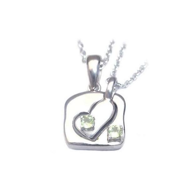 国際ブランド 8月誕生石シルバー ペリドットペアペンダントネックレス 今だけ代引手数料無料 M114 Allアル 通販 Yahoo ショッピング 特売 Www sciences Africa