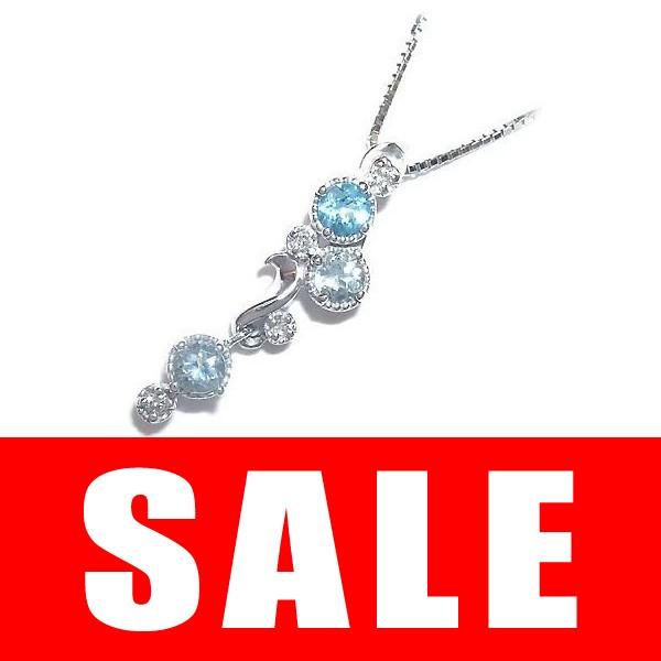 K18ホワイトゴールドマルチカラーペンダントネックレス オーダー