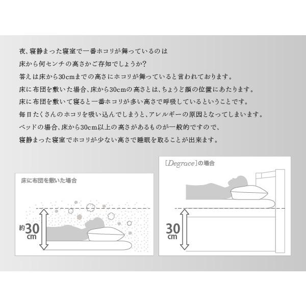 日本限定モデル  すのこベッド セミダブル 国産カバーポケットコイルマットレス付き 鏡面光沢仕上げ おしゃれ