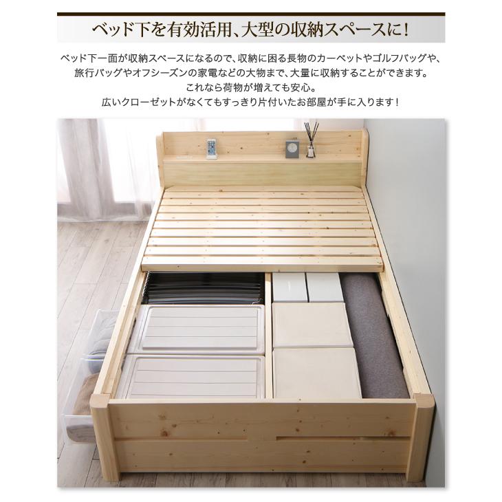 6段階高さ調節 薄型軽量ポケットコイル ダブル おしゃれ 【ベッドハイタイプ】