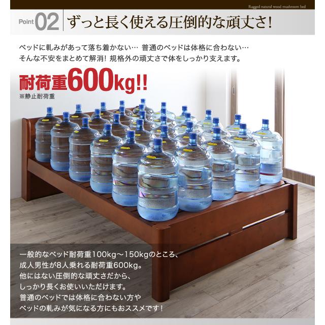 6段階高さ調節 薄型軽量ポケットコイル ダブル おしゃれ 【ベッドハイタイプ】