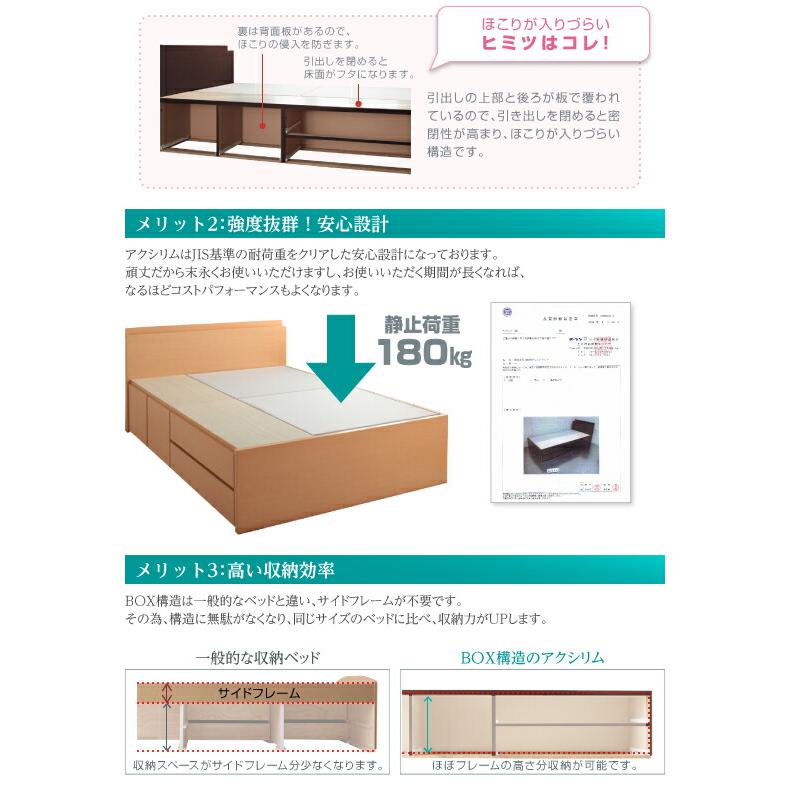 セミダブル 日本製 棚 コンセント付き 大容量 【Operitacx】 薄型スタンダードボンネルコイルマットレス付き おしゃれ
