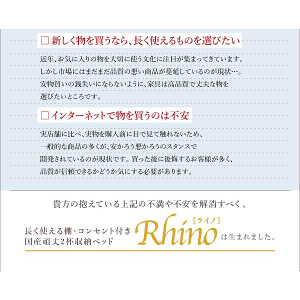 新着商品 ベッド 収納 引き出し2杯 薄型抗菌国産ポケットコイル シングル 組立設置付 おしゃれ