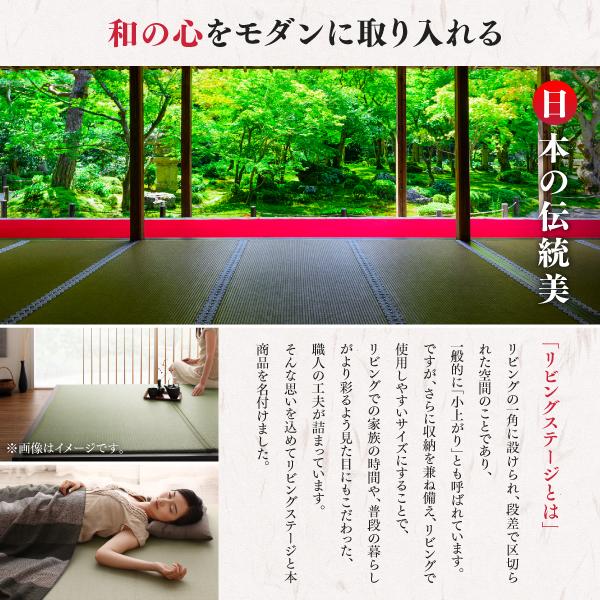畳リビングステージ 畳ボックス収納 180×240cm ハイタイプ 日本製 おしゃれ_4