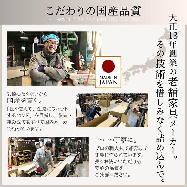 薄型スタンダードポケットコイルマットレス付き シングル 組立設置付 国産 【エアリー】 頑丈 おしゃれ