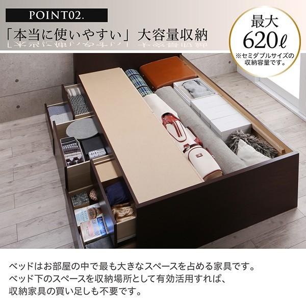 薄型スタンダードポケットコイルマットレス付き シングル 組立設置付 国産 【エアリー】 頑丈 おしゃれ
