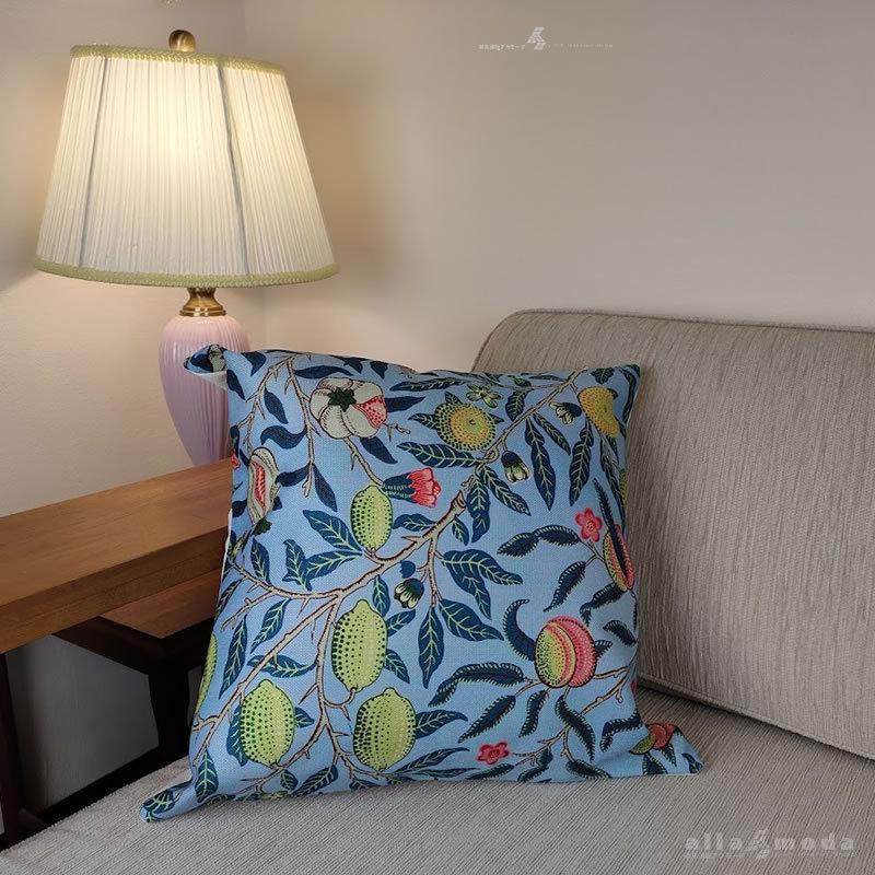 ウィリアムモリス クッションカバー フルーツ Fruit ライト