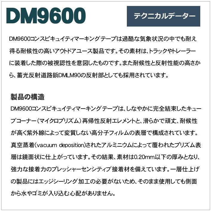 反射テープ トラック 赤 白 マイクロプリズムテープ Ece R104 セパレートタイプ Dm9600spカット 1ｍ 単位 Dm9600spcut おしゃれ家具通販 Allamoda 通販 Yahoo ショッピング