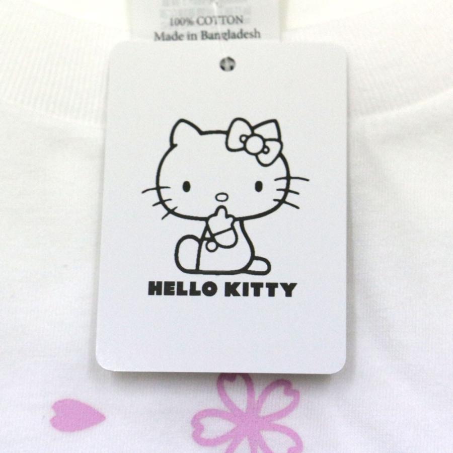 ハローキティ 日本限定 和風デザインキティちゃんTシャツ 番傘 ハローキティ 日本限定 和風デザインキティちゃんTシャツ 番傘