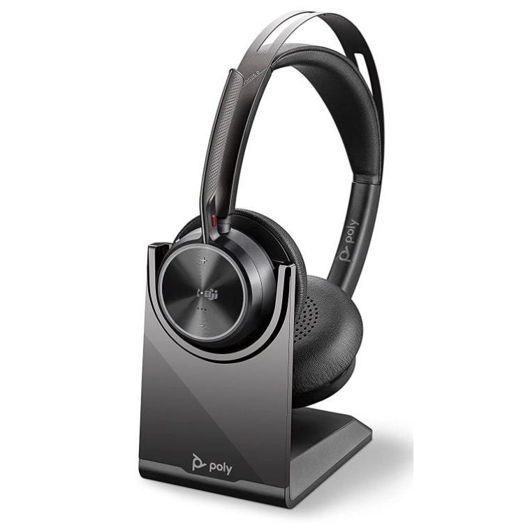 Poly Voyager Focus 2 UC-M USB-C 充電スタンド付属 Microsoft Teams 