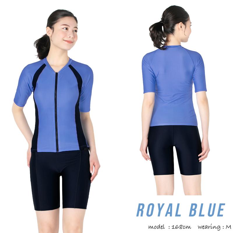 めくれ防止付き!! レディース フィットネス 水着 大きいサイズ 体型