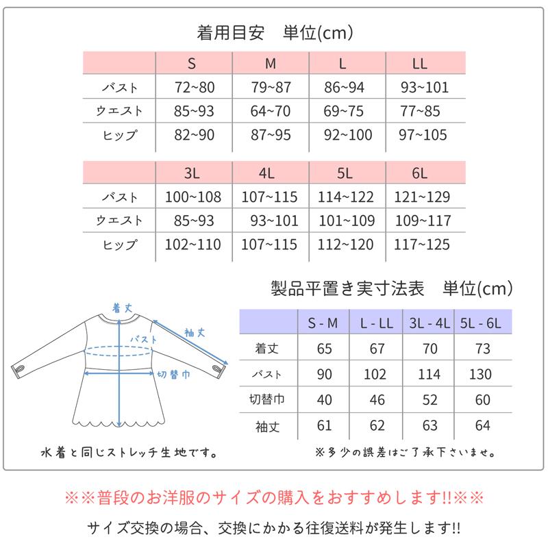 大きいサイズ ラッシュガード レディース 水着 UPF50+ ラッシュ