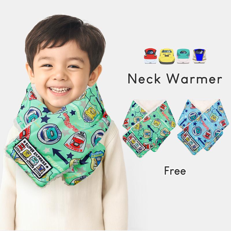 専用⭐気まぐれ…限定商品❤キッズサイズ☆ネックウォーマー❤カラフル星…ブルー 13％OFF 】 新幹線 キッズ マフラー ネックウォーマー 男の子 子供