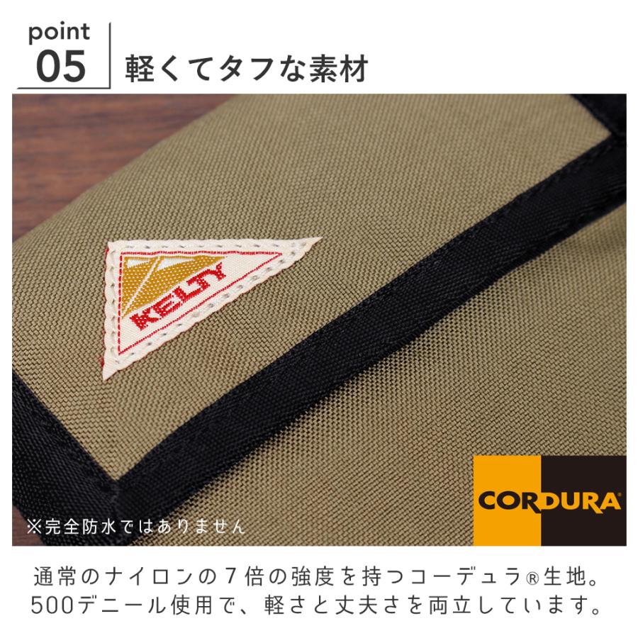 オレンジカモ Kelty Ranger Doug 軽量キャンプ　激レア　入手困難 KELTY（ケルティ） 財布 3つ折り MULTI WALLET ミニ アウトドア 旅行