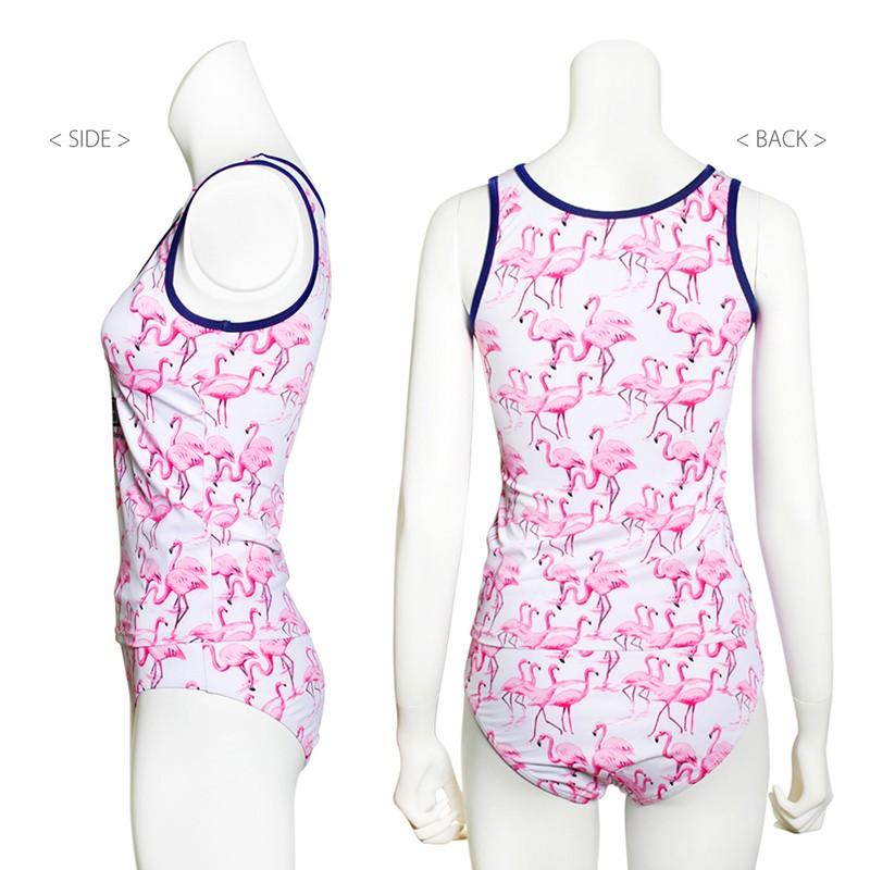 ジュニア 女の子 水着 タンキニ ジャンスカ ティーン フラミンゴ カジュアル 3点セット 140 150 160 中学生 Gelato Jr ジェラート ニコラ 掲載 セール Alla Polacca 通販 Yahoo ショッピング