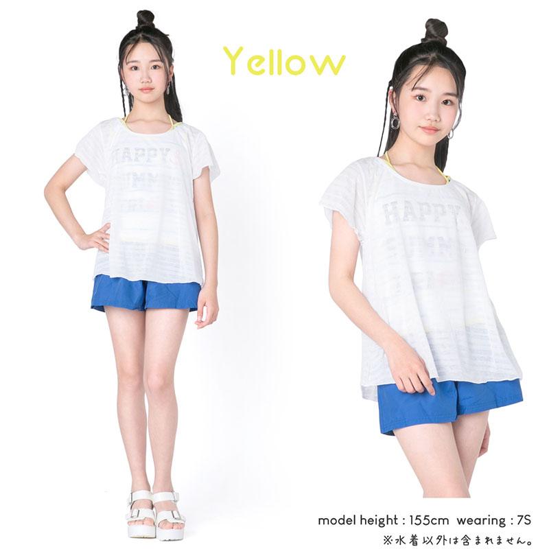 ジュニア 女の子 水着 タンキニ セパレート 4点セット Tシャツ ジュニア 女の子 水着 タンキニ セパレート 4点セット Tシャツ