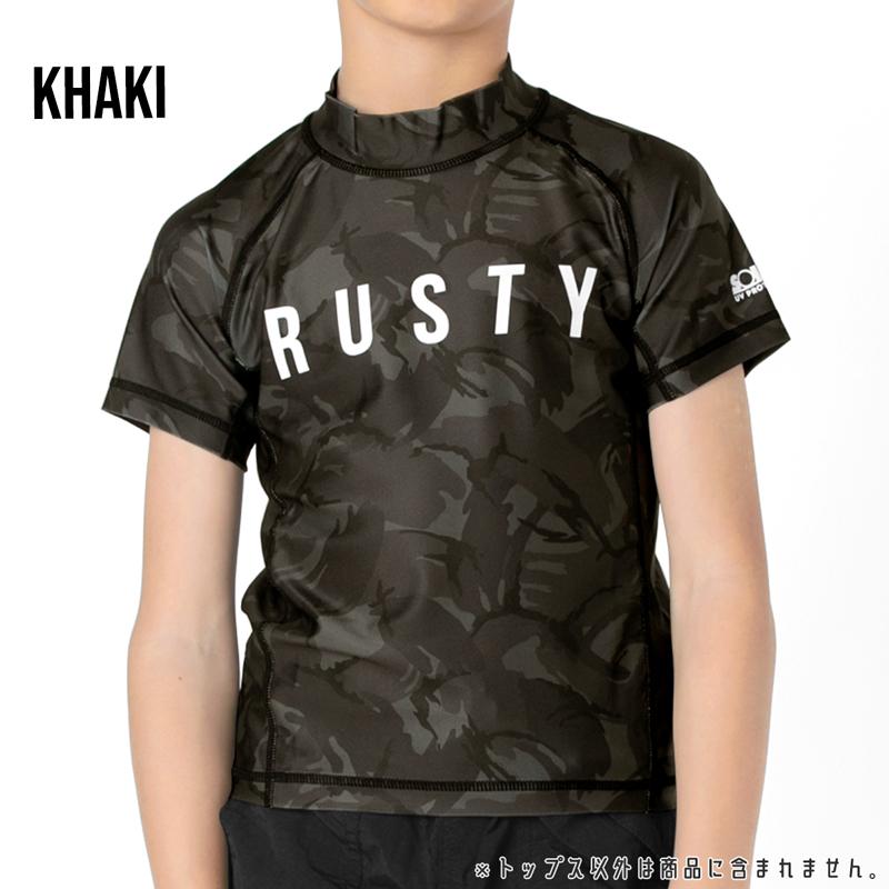 RUSTY 【 22％OFF 】 ラスティ キッズ ラッシュガード ラッシュ
