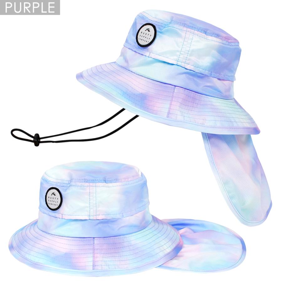 RUSTY（ラスティ） 20%OFF！ キッズ 帽子 女の子 UV ハット サーフ