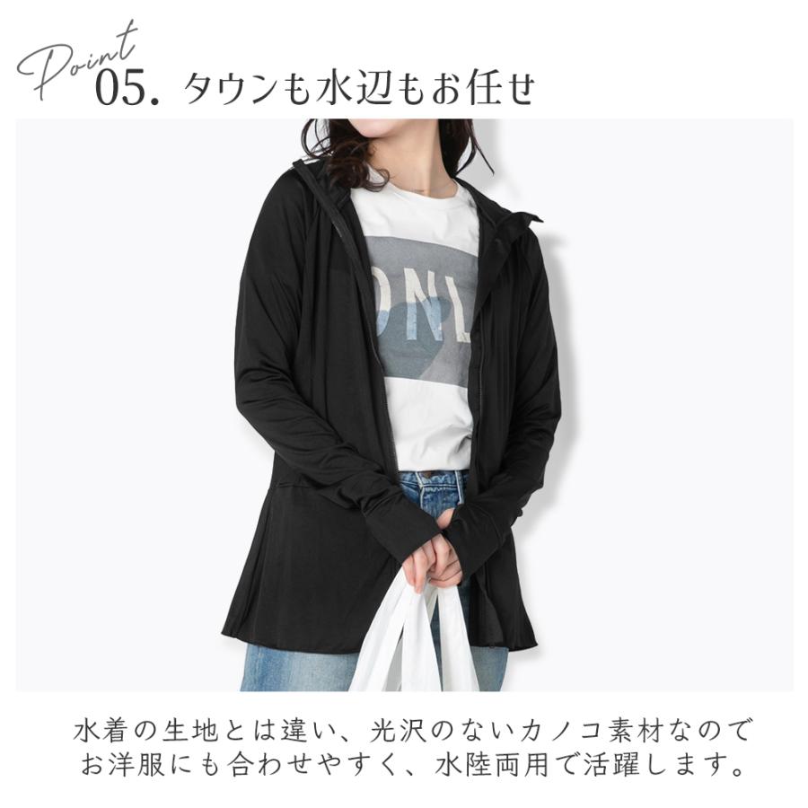 着る日焼け止め 大きいサイズ ラッシュガード レディース 水着 長袖