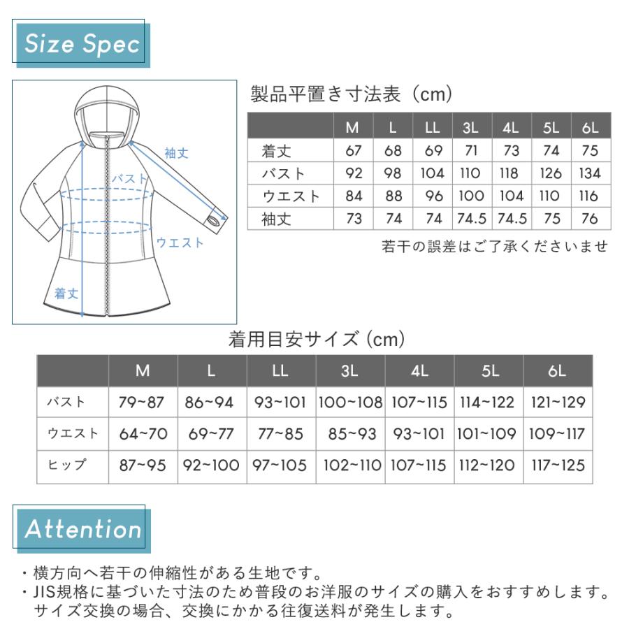 着る日焼け止め 大きいサイズ ラッシュガード レディース 水着 長袖