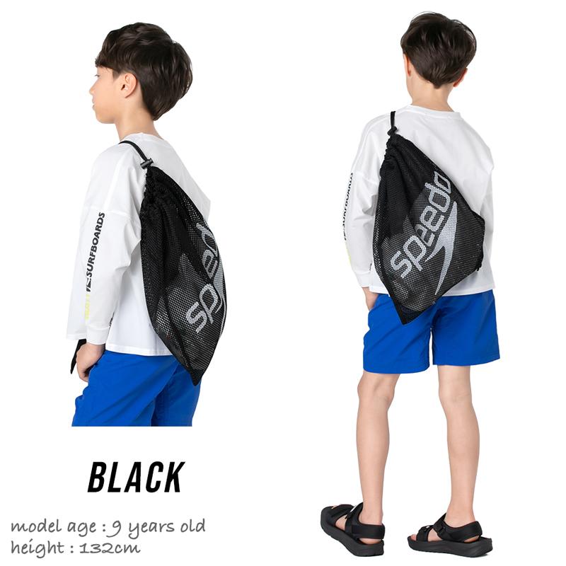 speedo スピード スイム プール バッグ メッシュ 斜めがけ