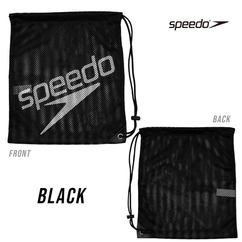 speedo（スピード） スイム プール バッグ メッシュ 斜めがけ