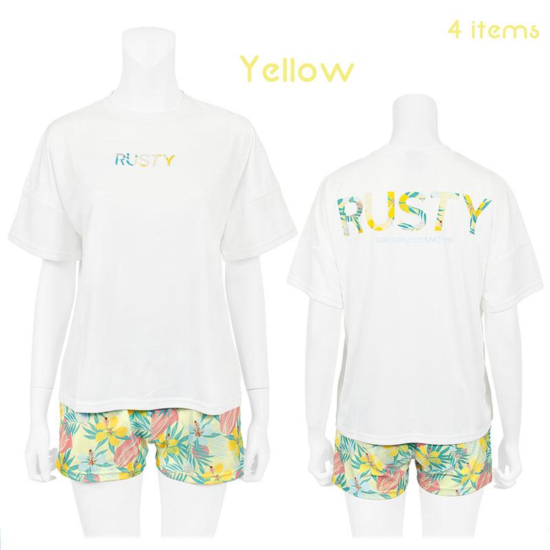 RUSTY（ラスティ） 【 25％OFF 】 ジュニア 水着 女の子 キッズ 小学生