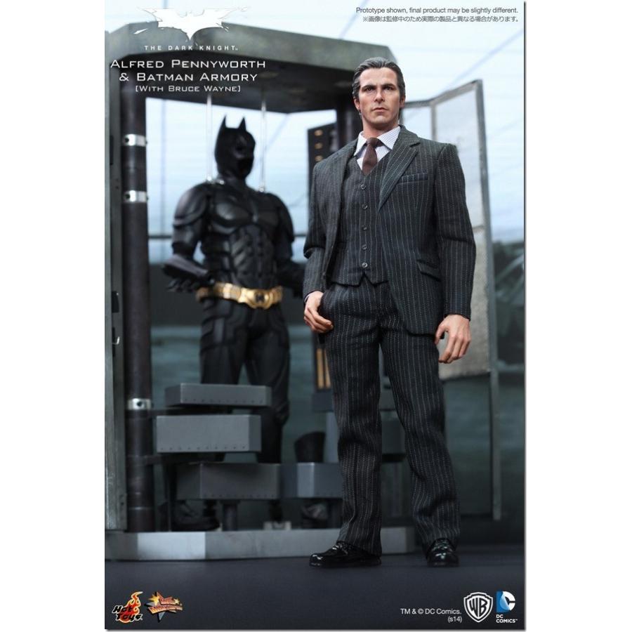 充実の品HOT TOYS ホットトイズ アルフレッド・ペニーワース＆バット