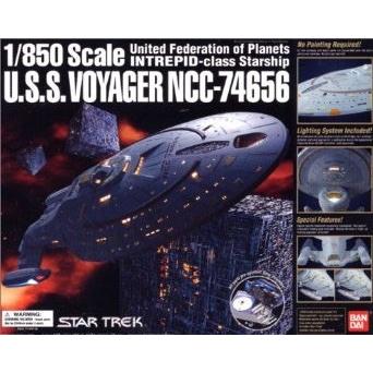 1/850 バンダイ スタートレック U.S.S.ヴォイジャー NCC-74656  