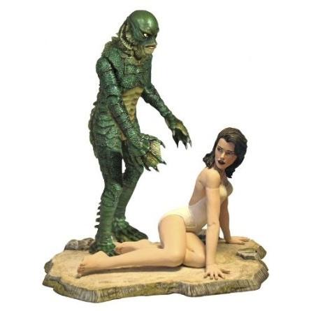 金剛石選り分ける  Universal Monsters  ユニバーサルモンスターズ  アマゾンの半魚人     図形  恐怖 古典派音楽 フィギュア-ゲーム、おもちゃ-フィギュア本体