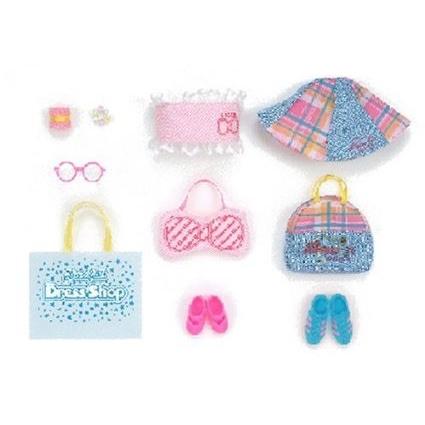 タカラトミー リカちゃん ハートヒルズのバッグ&ぼうしセット : all