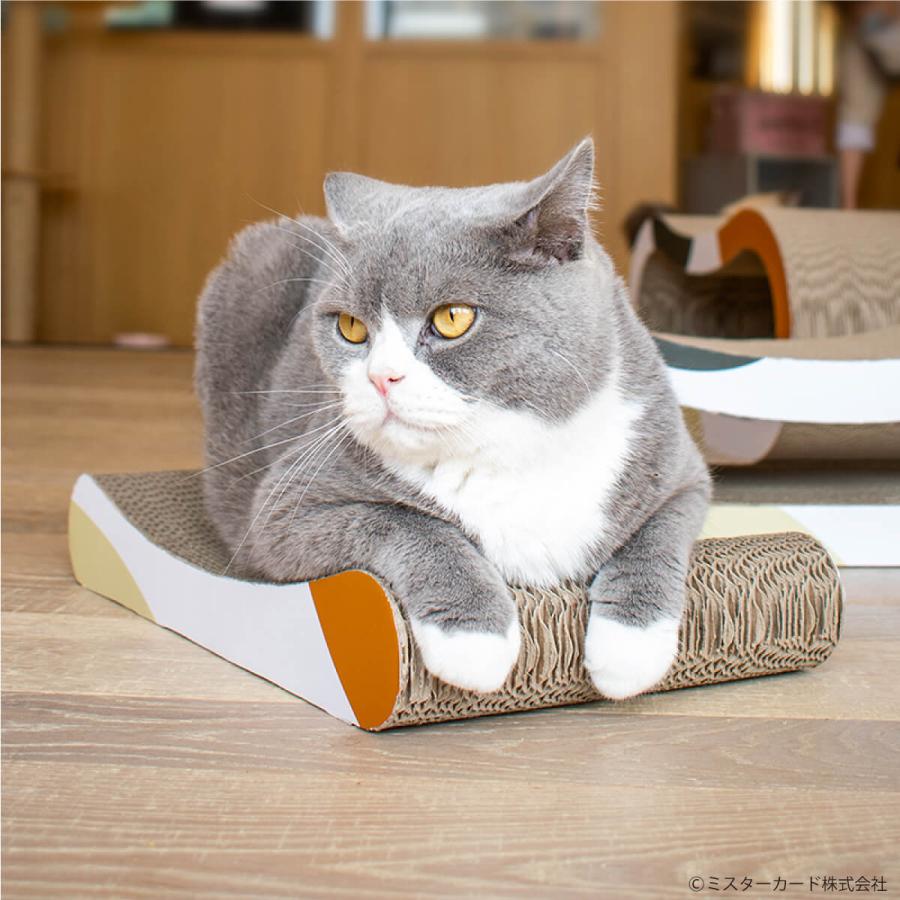 miraiON 猫用 爪研ぎ ネコフィットソファ 3タイプ1セット 猫