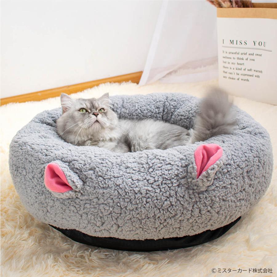 犬猫用 クッション ペットベッド モコモコボアクッション 洗える ふわふわ あったか ペット ベッド オールシーズン イヌ ネコ CT-NEST01 | miraiON | 05