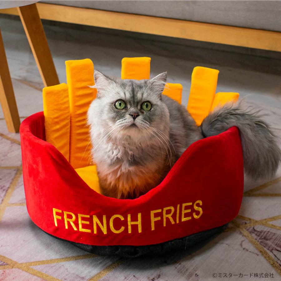 犬猫用 クッション ペットベッド ファーストフードシリーズ ハンバーガー フライド ポテト 洗える セパレート ベッド オールシーズン イヌ ネコ CT-NEST02 | miraiON | 08