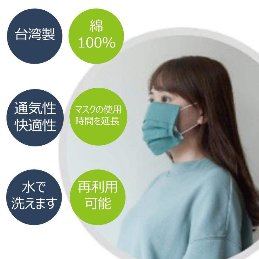 マスクカバー【プリーツ型】 2枚入り 重ねマスク 二重マスク 布マスク mask cover MR-MCAT |  | 13