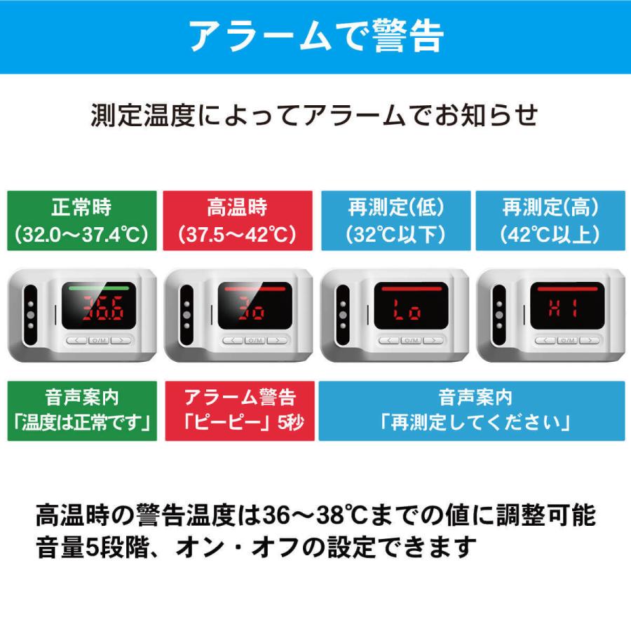 触れずに計れる 温度はかろう前後 三脚スタンドセット 非接触 温度計 デュアルモニター 1秒測定 USB接続 電池式 商店 企業 学校 オフィス MR-NCQ3P-SET | miraiON | 07