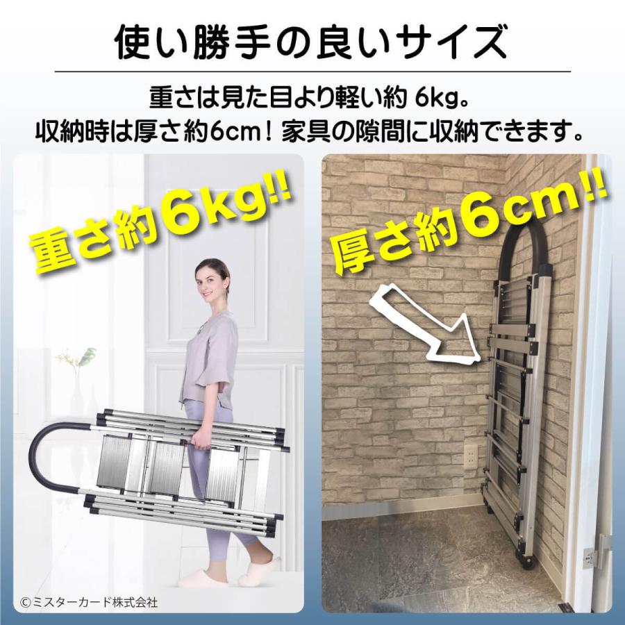 物干し はしご 多機能折りたたみはしご踏み台乾燥ラック付 折りたたみ 