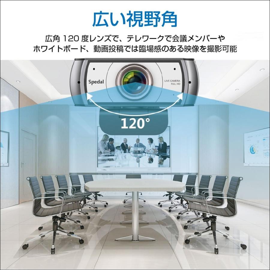 【6か月保証】ウェブカメラ Webカメラ 外付け マイク内蔵 デュアルマイク full hd 1080P 200万画素 Spedal 920 pro |  | 01