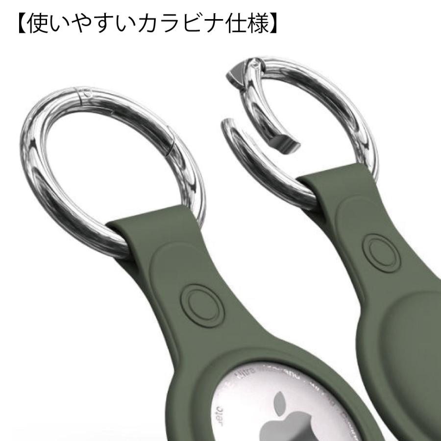エアタグ シリコン ケース Airtag カバー カラビナ キーホルダー カラフル 水洗いOK シンプル オシャレ 保護ケース 保護カバー MR-TAGS01 |  | 06