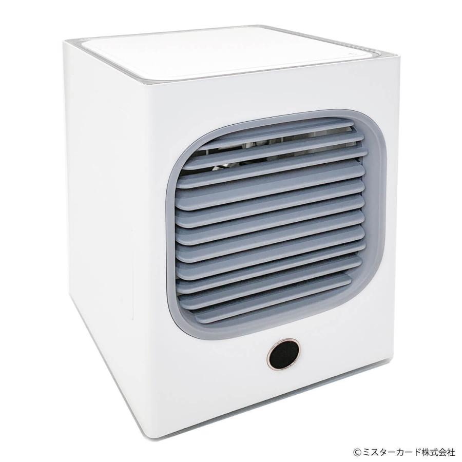 パーソナル冷風機 首振り機能付き エアコン 冷風機 加湿 省エネ 低騒音 アウトドア 熱中症対策 軽量 コンパクト 日本語説明書 MR-WTFN02-WH |  | 10