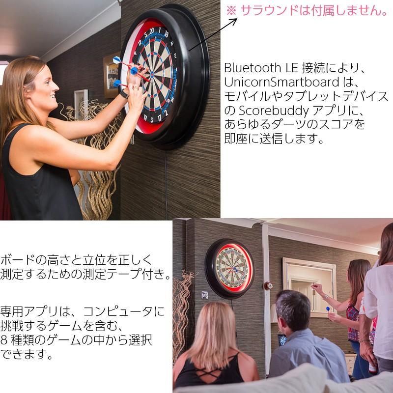 Unicorn Smart Board ハードダーツ用 電子ボード Bluetooth 13 2インチ 取り付け用テープ スティールダール6本付属 D Unisb ダーツショップallcam 通販 Yahoo ショッピング