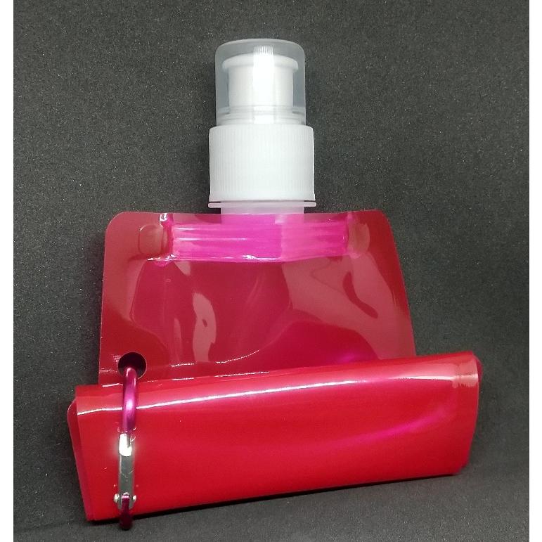 燃やしま専科用 折りたためるボトル　ピンクとブルーの２個セット　1000円 ぽっきり　お買い得 送料無料 |  | 07